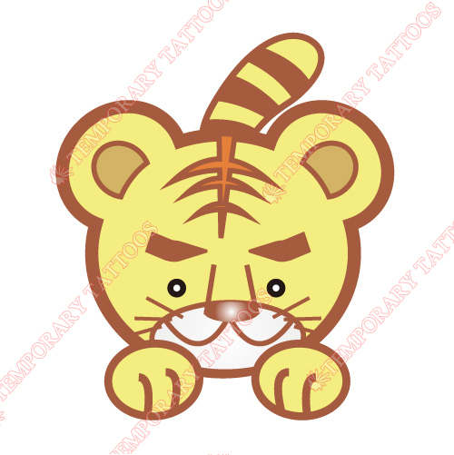 Tiger Customize Temporary Tattoos Stickers NO.8897